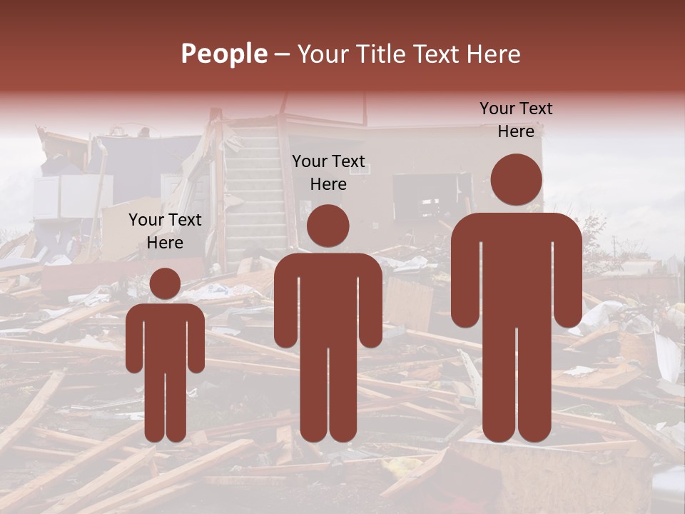 Sky Home Structure PowerPoint Template