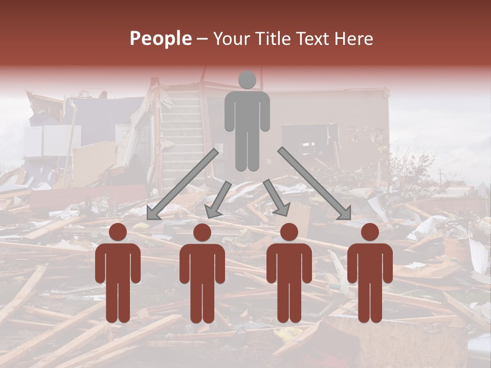 Sky Home Structure PowerPoint Template