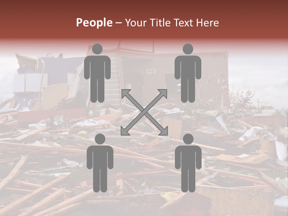 Sky Home Structure PowerPoint Template