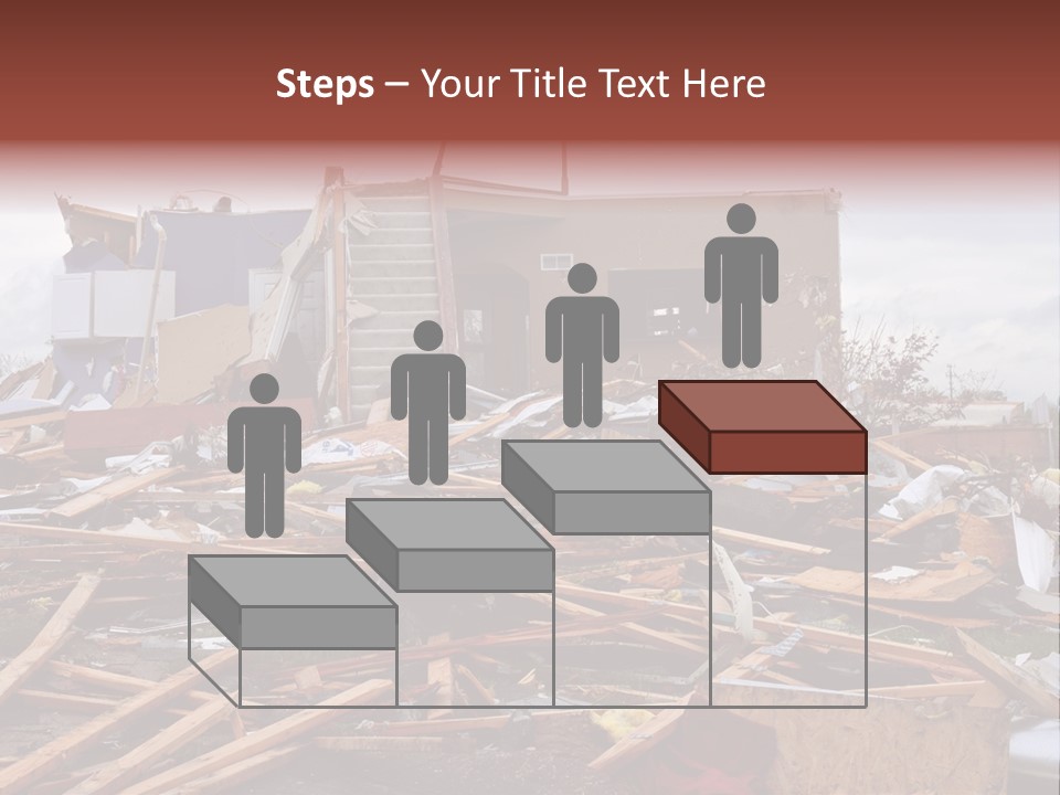 Sky Home Structure PowerPoint Template