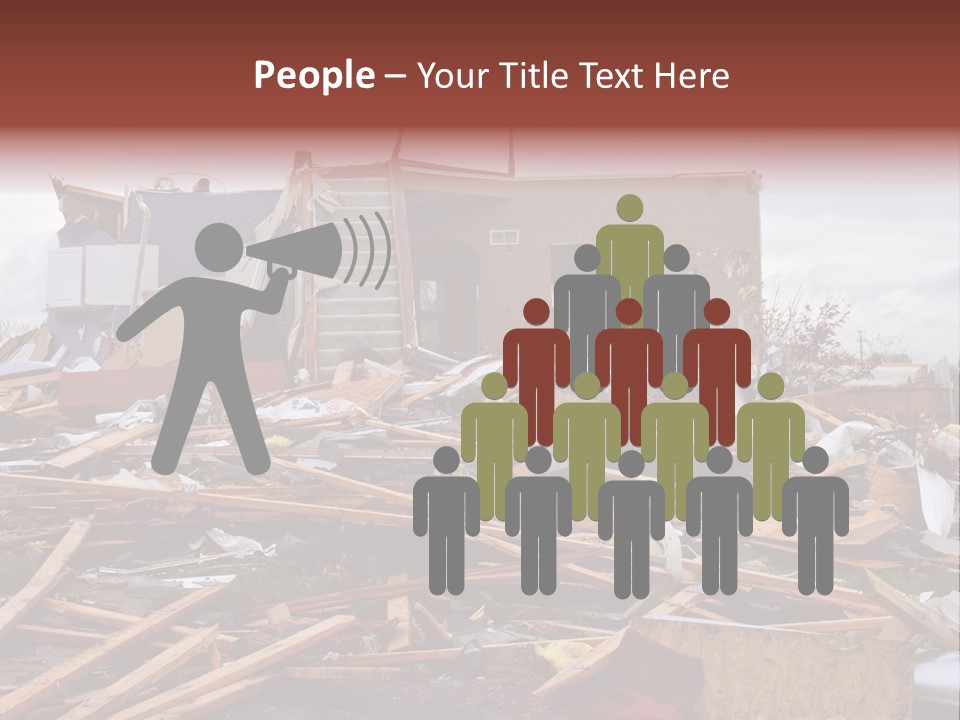 Sky Home Structure PowerPoint Template