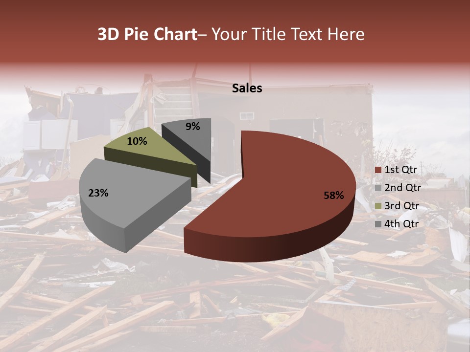 Sky Home Structure PowerPoint Template