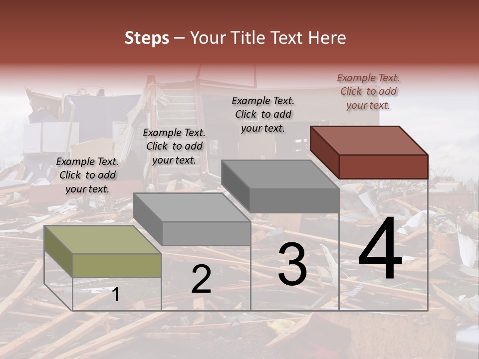 Sky Home Structure PowerPoint Template