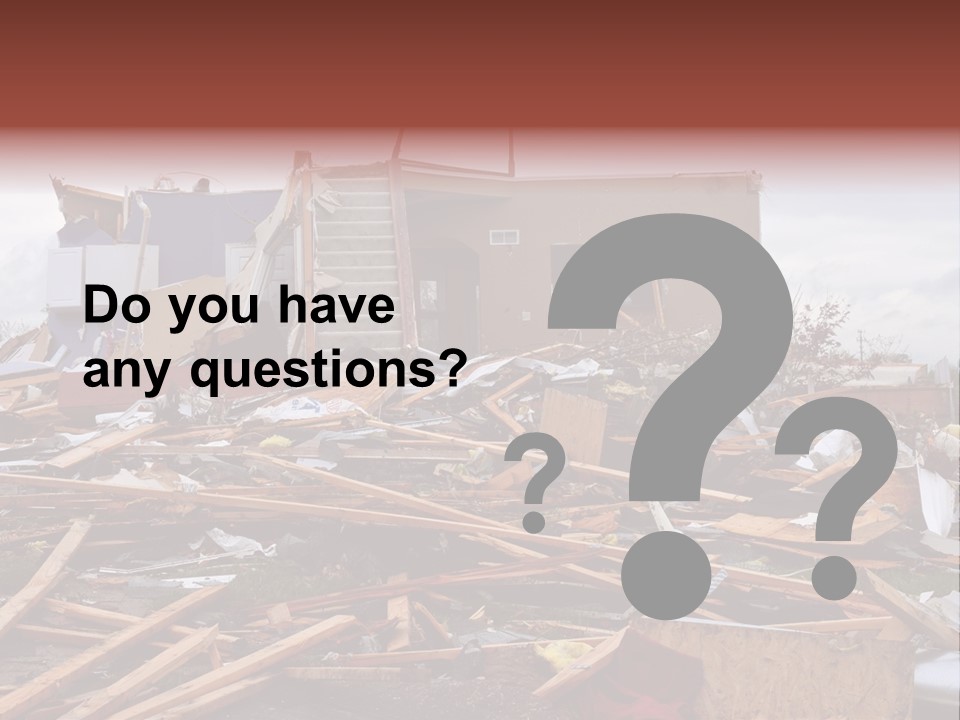 Sky Home Structure PowerPoint Template