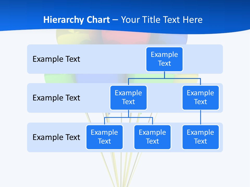 Celebration Helium Bunch PowerPoint Template