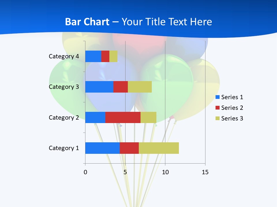 Celebration Helium Bunch PowerPoint Template