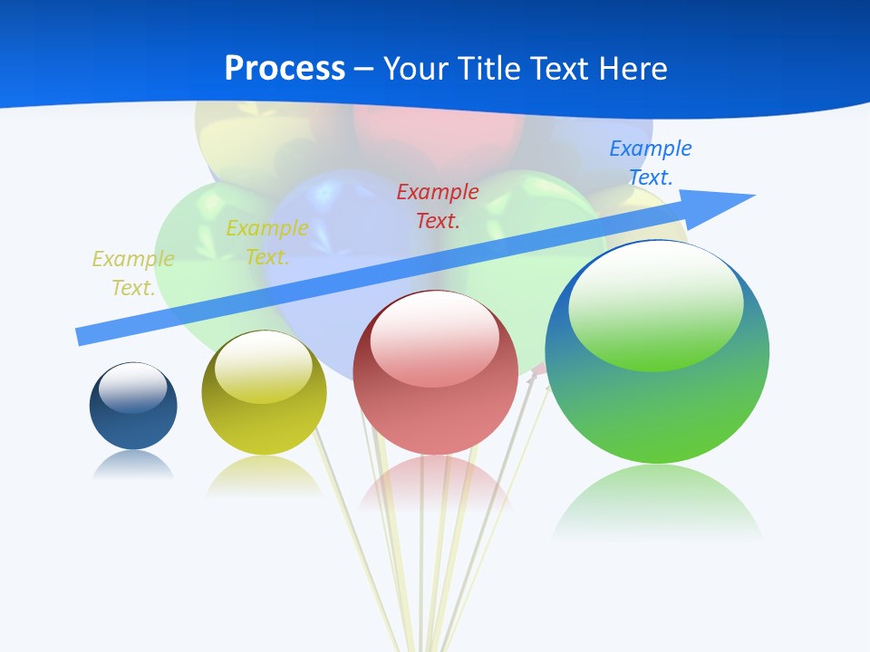 Celebration Helium Bunch PowerPoint Template