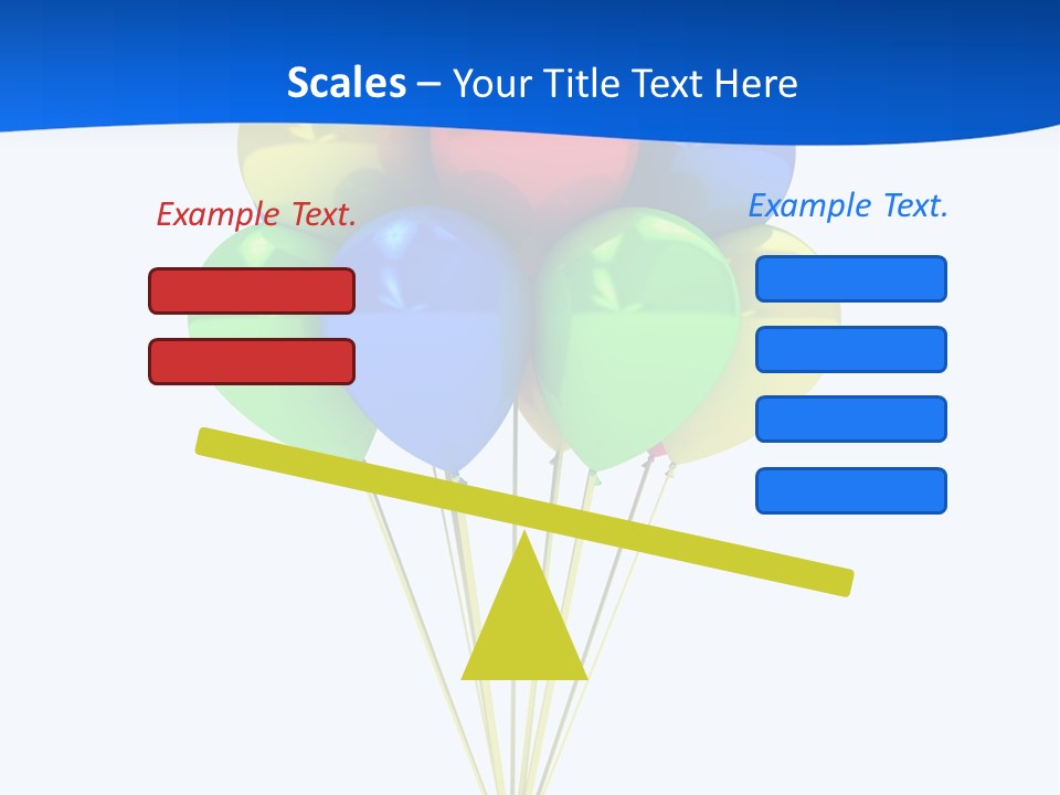 Celebration Helium Bunch PowerPoint Template