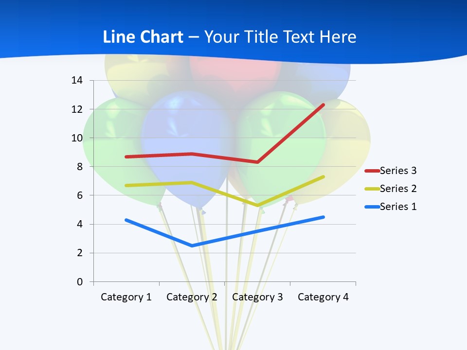 Celebration Helium Bunch PowerPoint Template