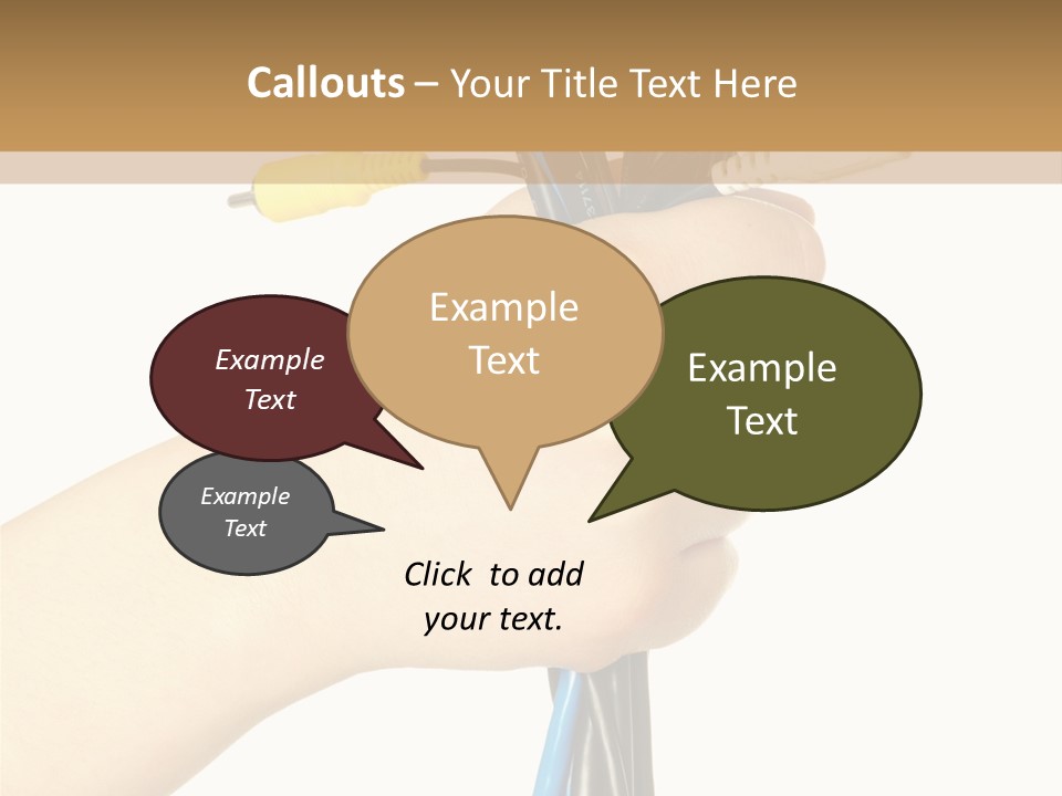 Group Communication Help PowerPoint Template