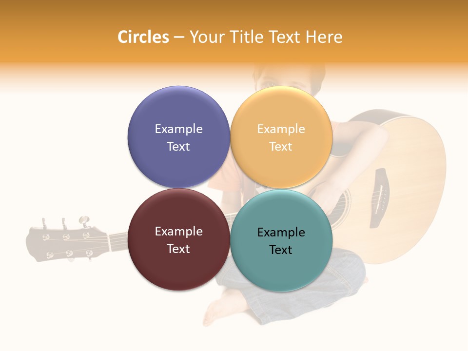 Melody Cute Kid PowerPoint Template