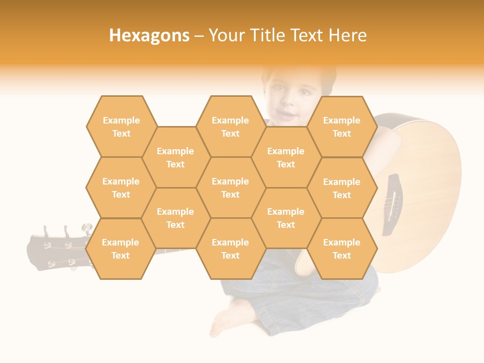 Melody Cute Kid PowerPoint Template