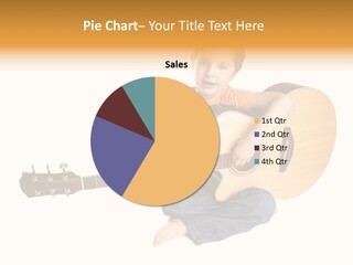 Melody Cute Kid PowerPoint Template