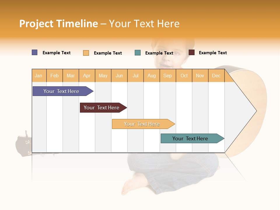 Melody Cute Kid PowerPoint Template