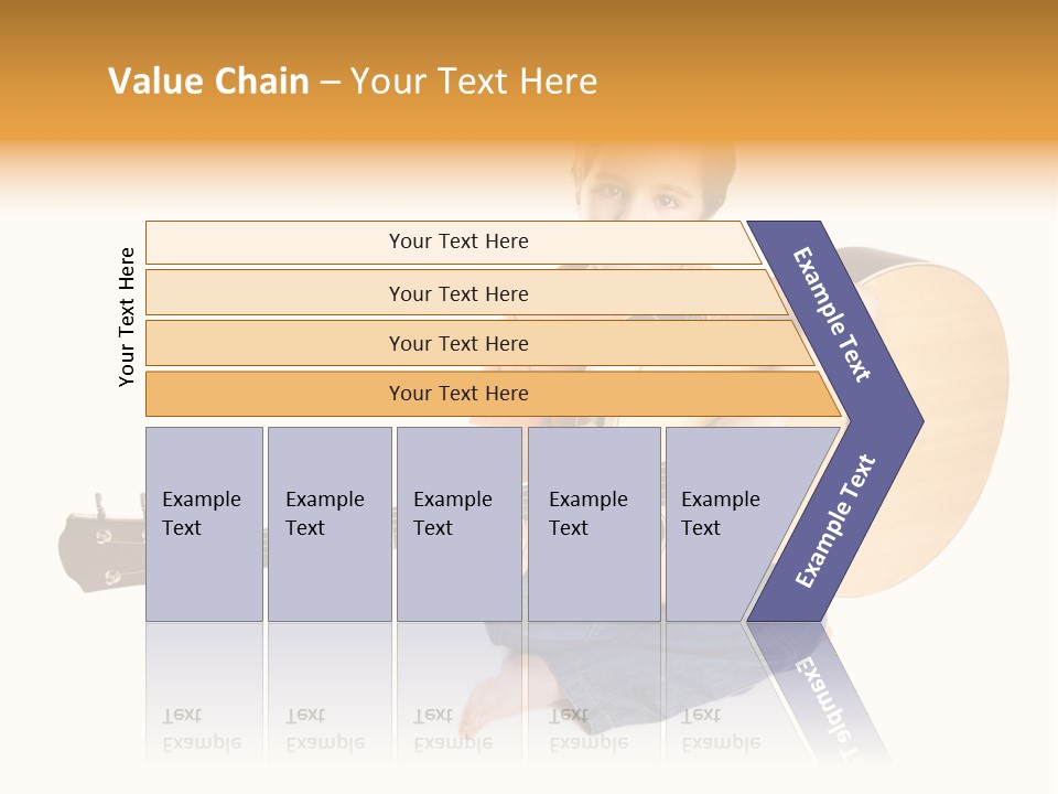 Melody Cute Kid PowerPoint Template