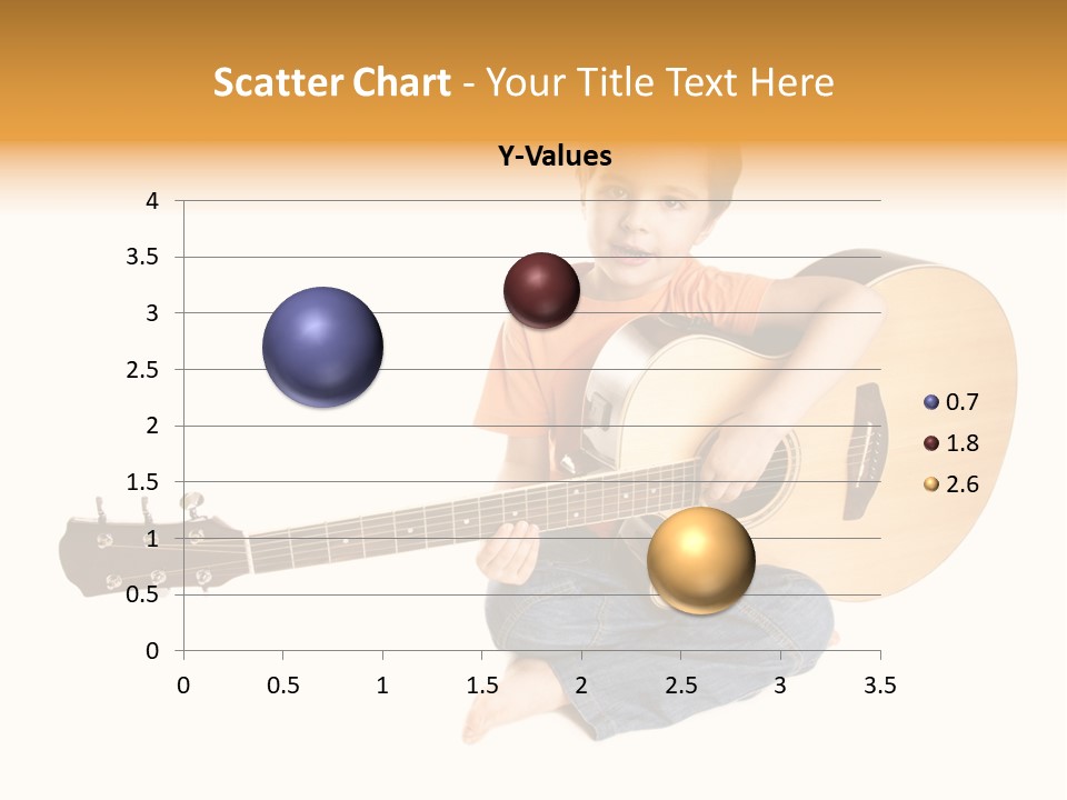 Melody Cute Kid PowerPoint Template