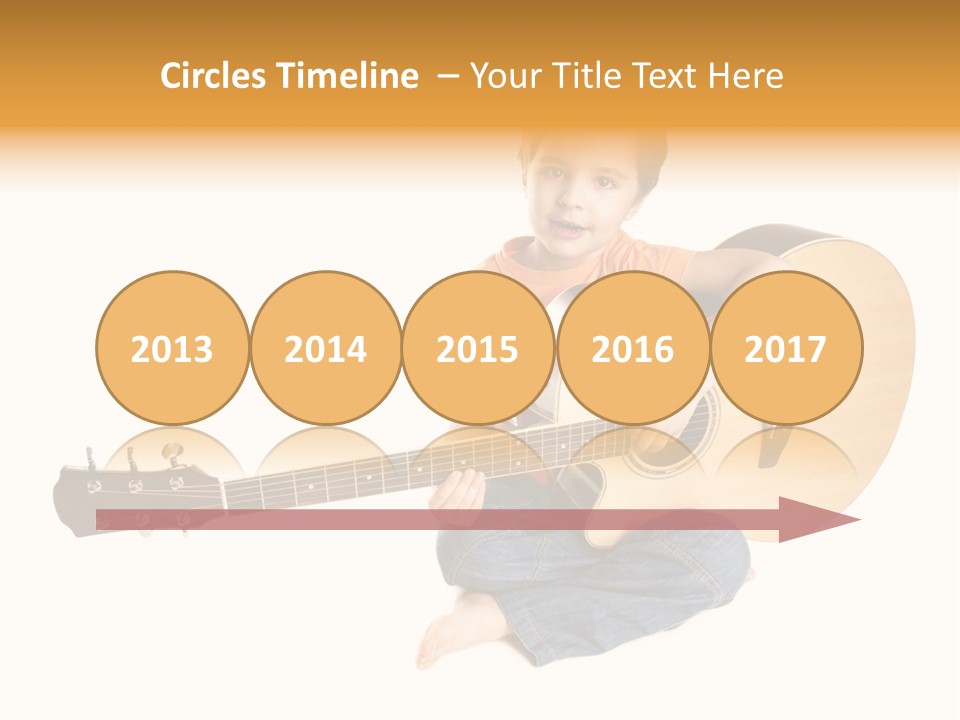 Melody Cute Kid PowerPoint Template