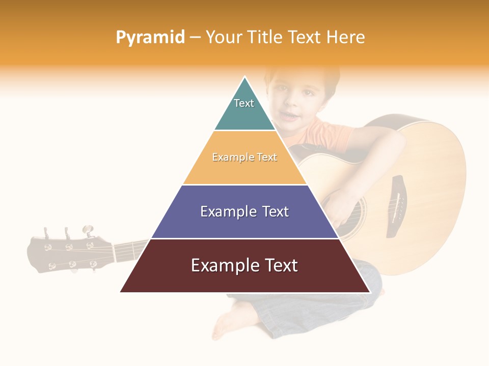 Melody Cute Kid PowerPoint Template