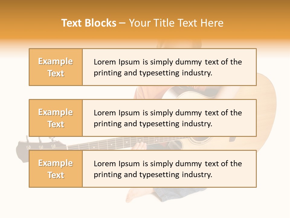 Melody Cute Kid PowerPoint Template