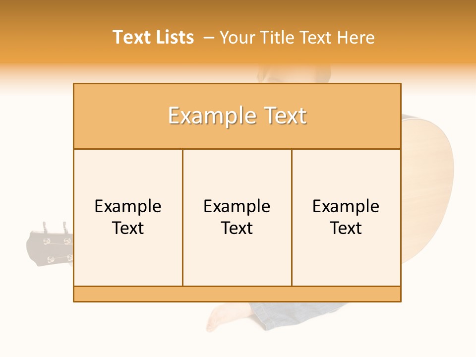 Melody Cute Kid PowerPoint Template