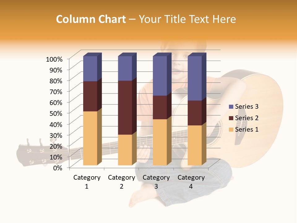 Melody Cute Kid PowerPoint Template