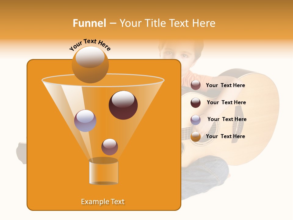 Melody Cute Kid PowerPoint Template