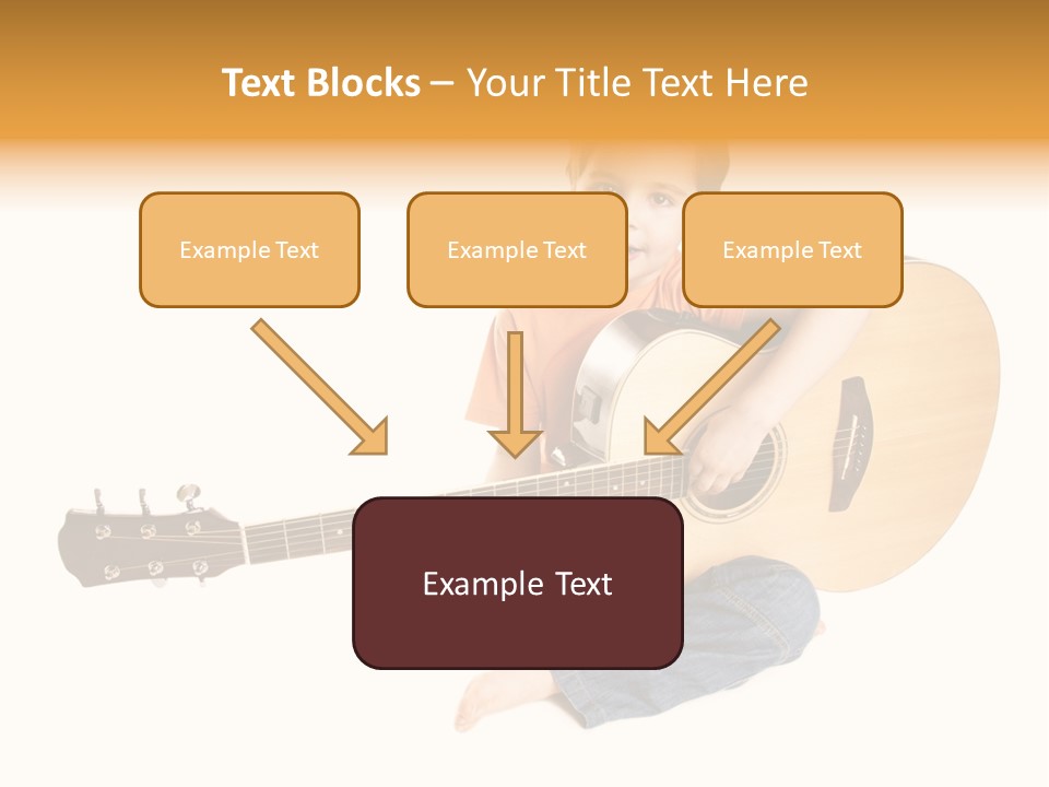 Melody Cute Kid PowerPoint Template