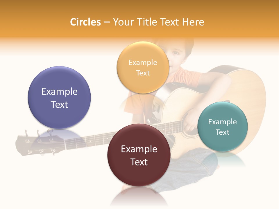 Melody Cute Kid PowerPoint Template