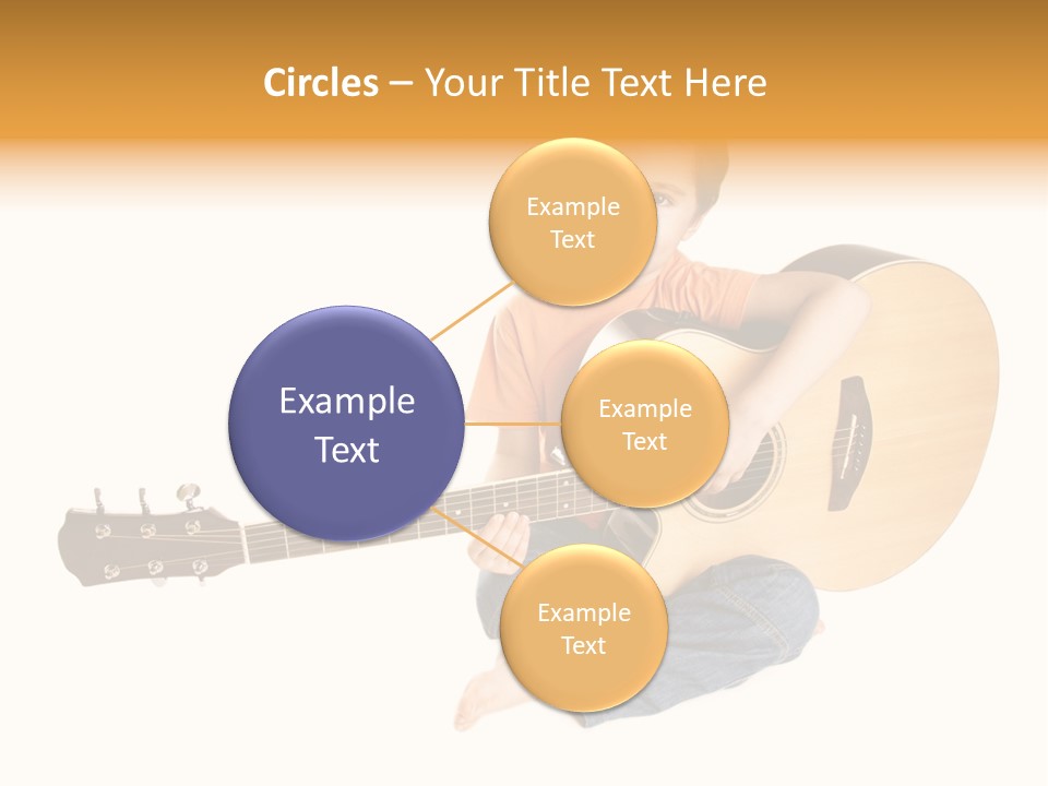 Melody Cute Kid PowerPoint Template