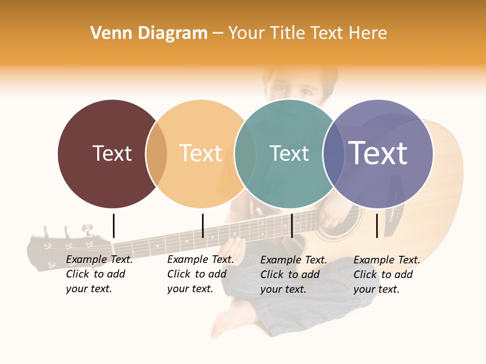 Melody Cute Kid PowerPoint Template