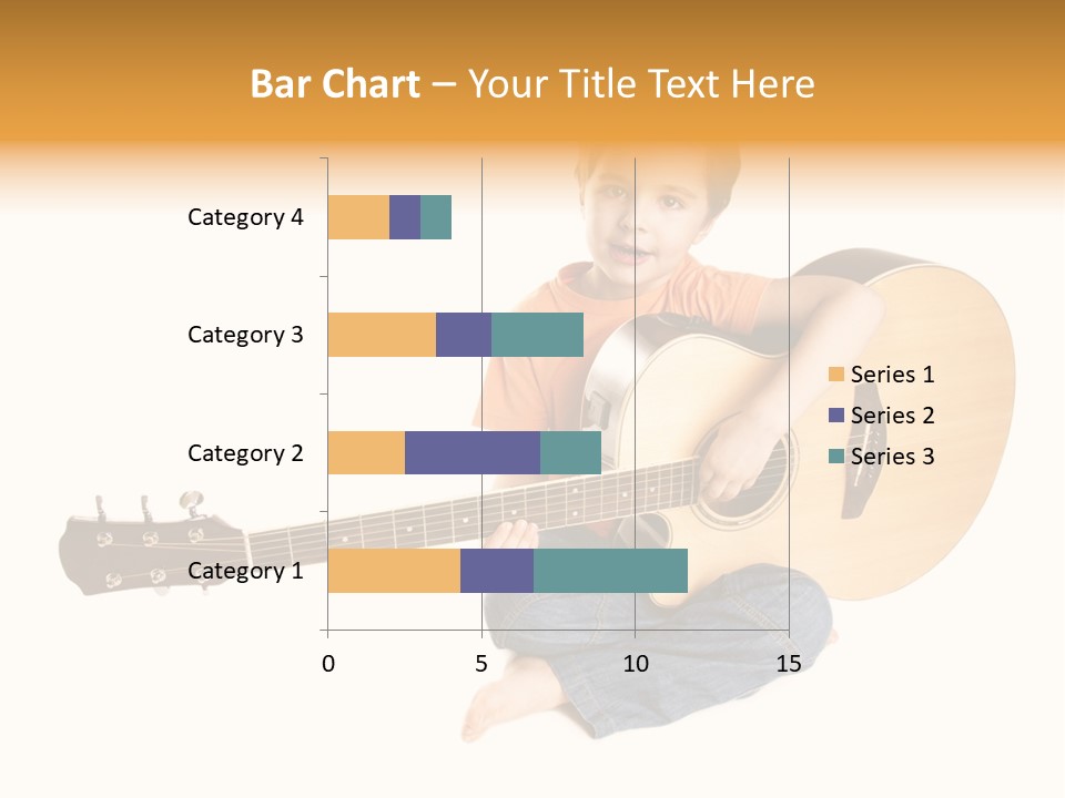 Melody Cute Kid PowerPoint Template