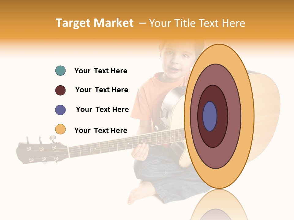 Melody Cute Kid PowerPoint Template