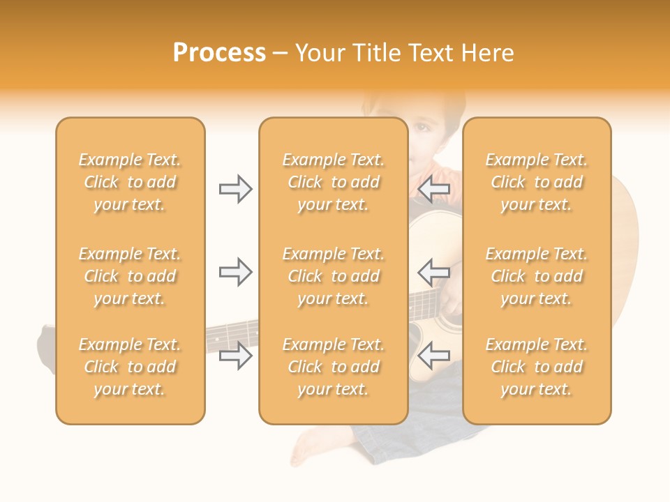 Melody Cute Kid PowerPoint Template