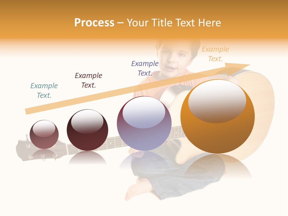 Melody Cute Kid PowerPoint Template