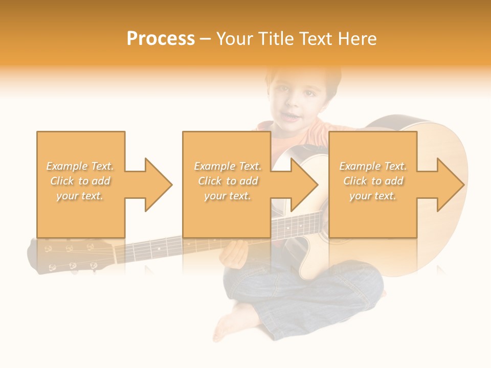 Melody Cute Kid PowerPoint Template