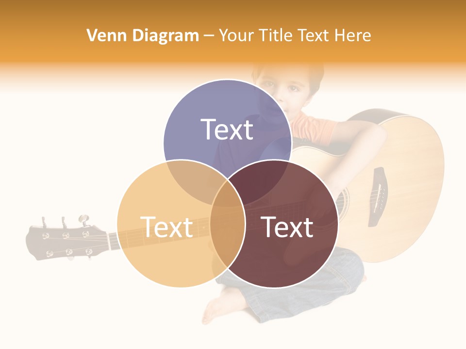 Melody Cute Kid PowerPoint Template