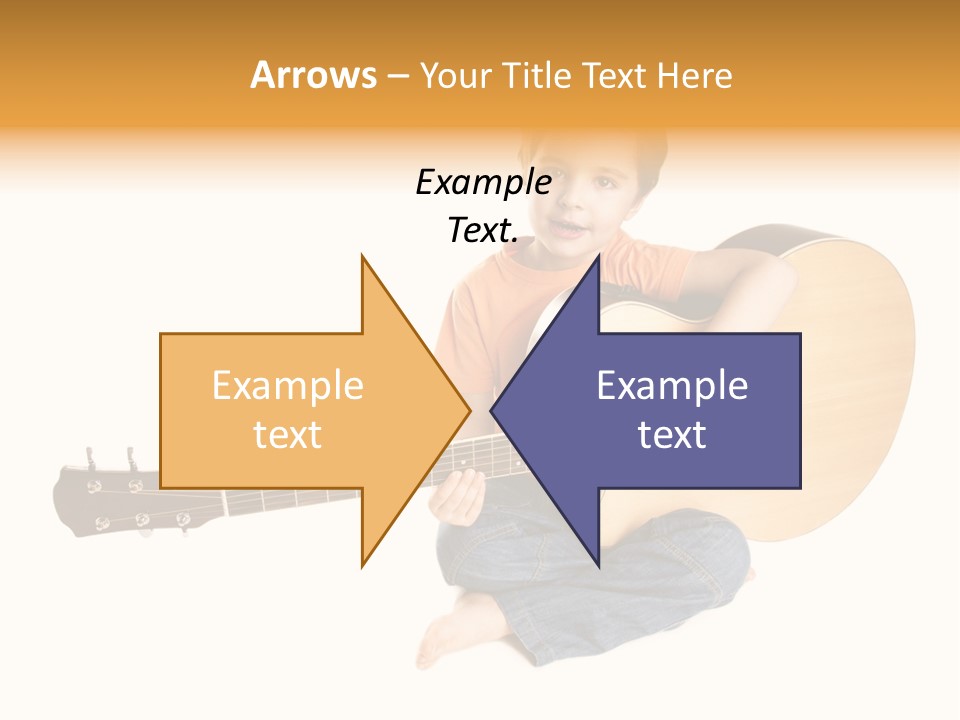 Melody Cute Kid PowerPoint Template