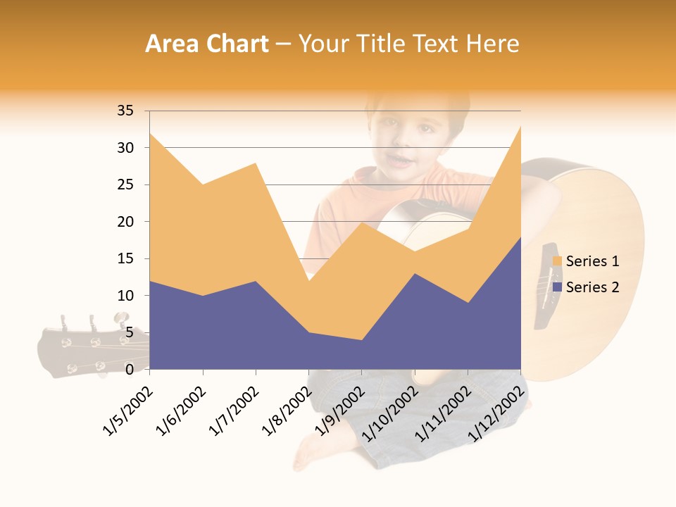 Melody Cute Kid PowerPoint Template