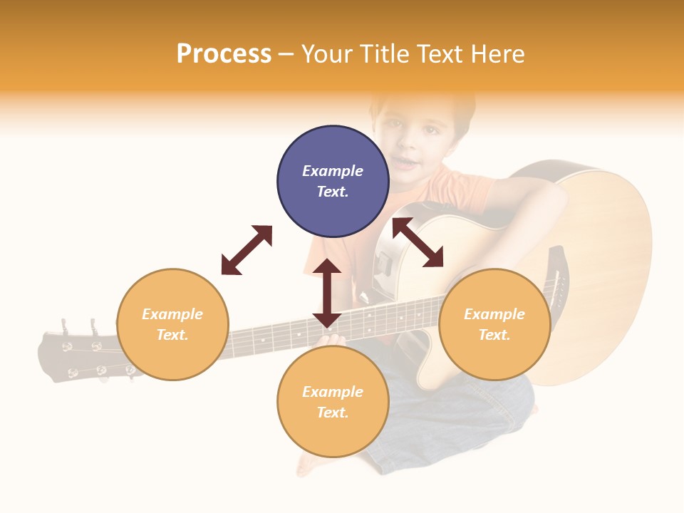 Melody Cute Kid PowerPoint Template