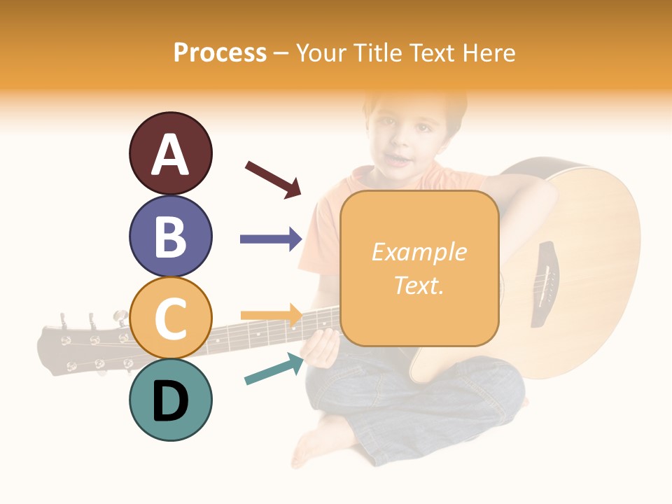 Melody Cute Kid PowerPoint Template