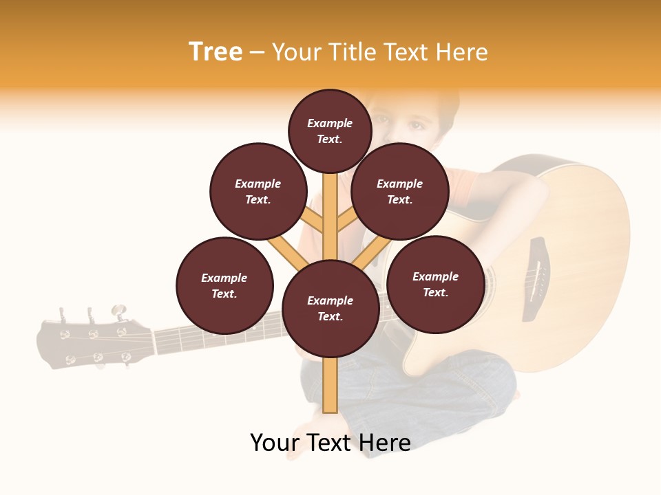 Melody Cute Kid PowerPoint Template