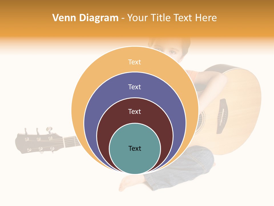 Melody Cute Kid PowerPoint Template