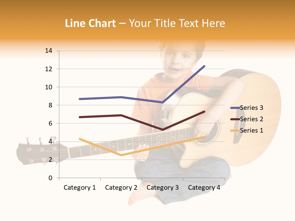 Melody Cute Kid PowerPoint Template