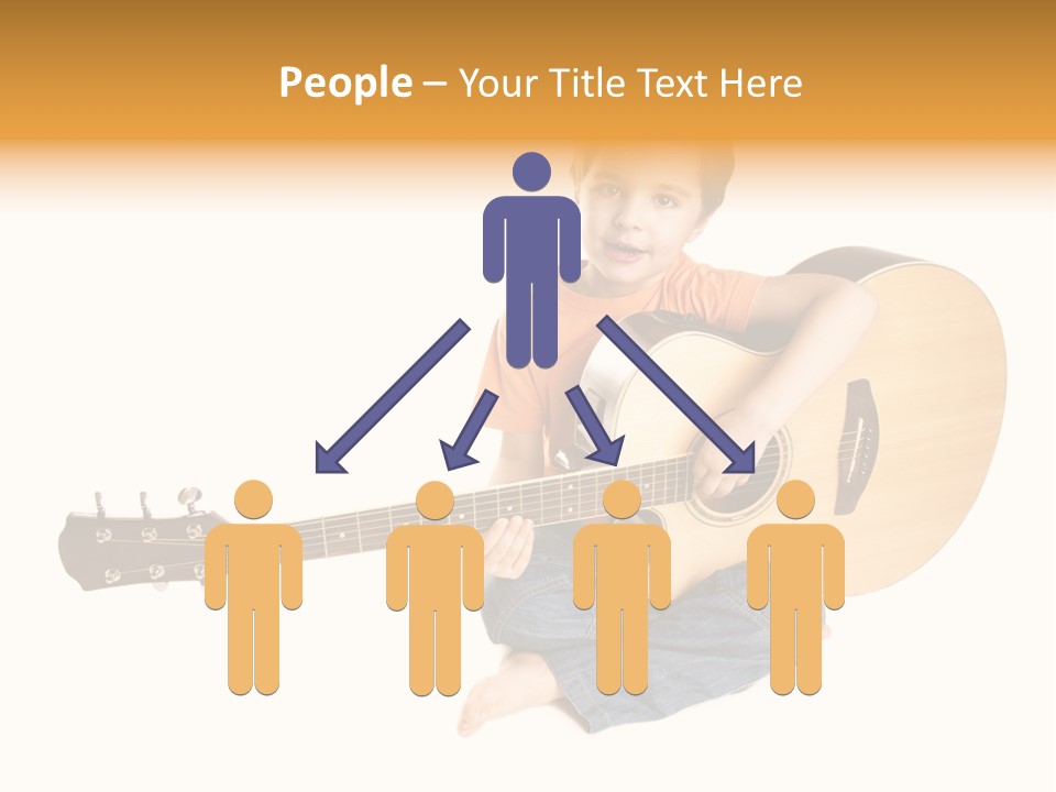 Melody Cute Kid PowerPoint Template