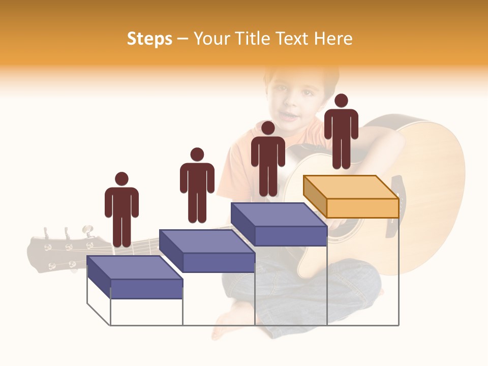 Melody Cute Kid PowerPoint Template