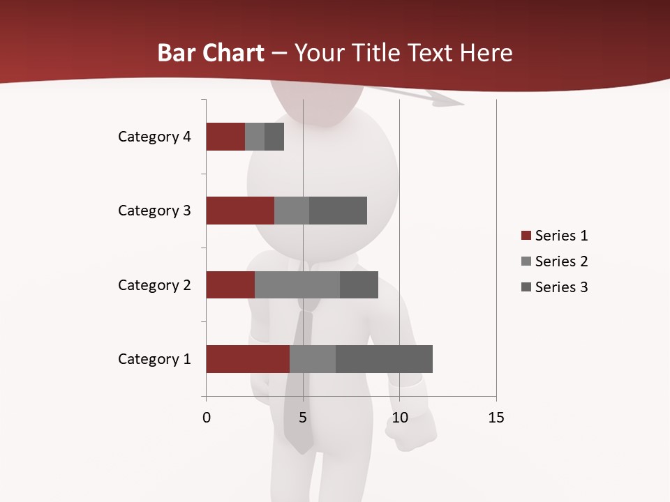 White Center Illustration PowerPoint Template