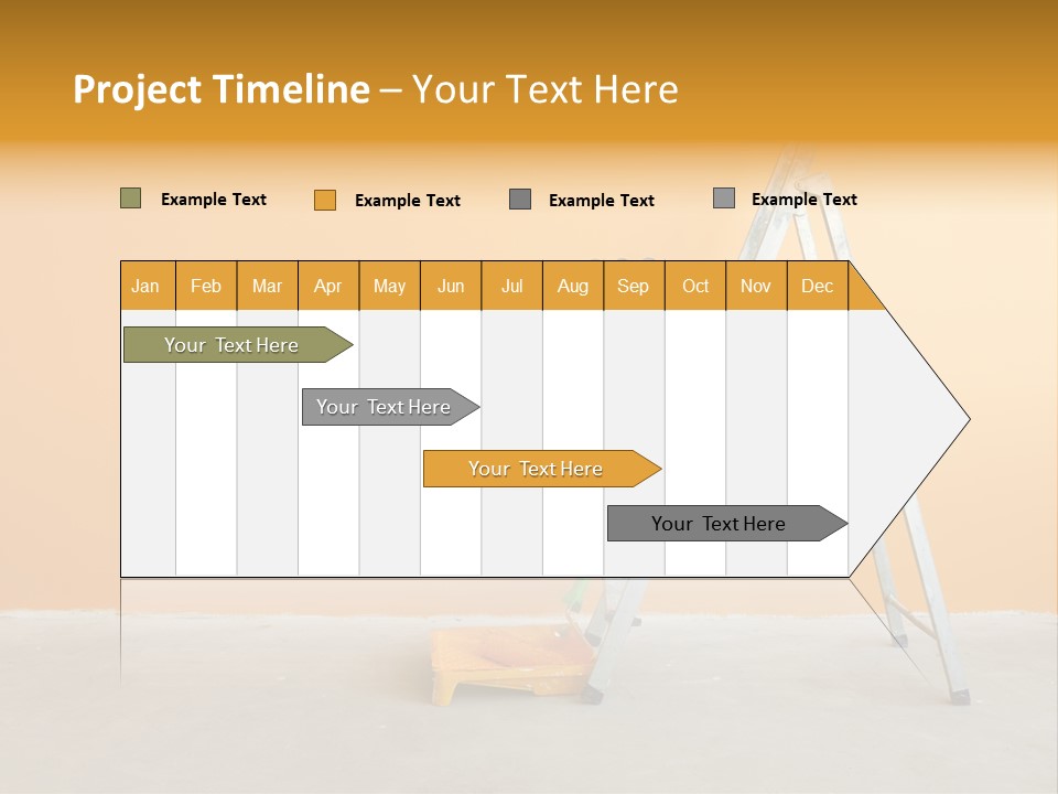 Art Bucket House PowerPoint Template