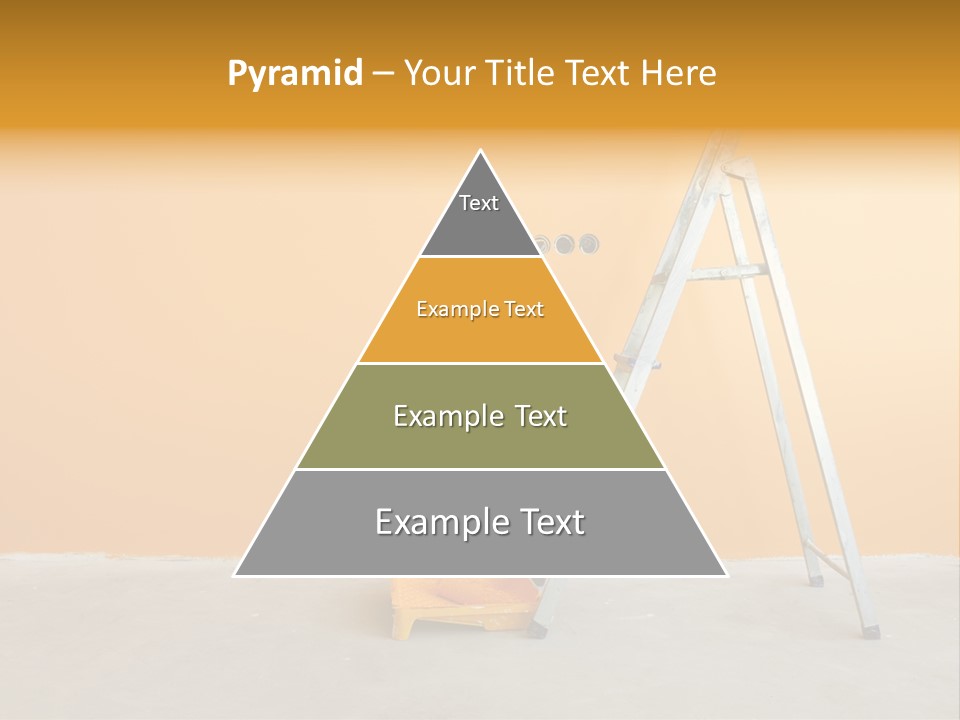 Art Bucket House PowerPoint Template