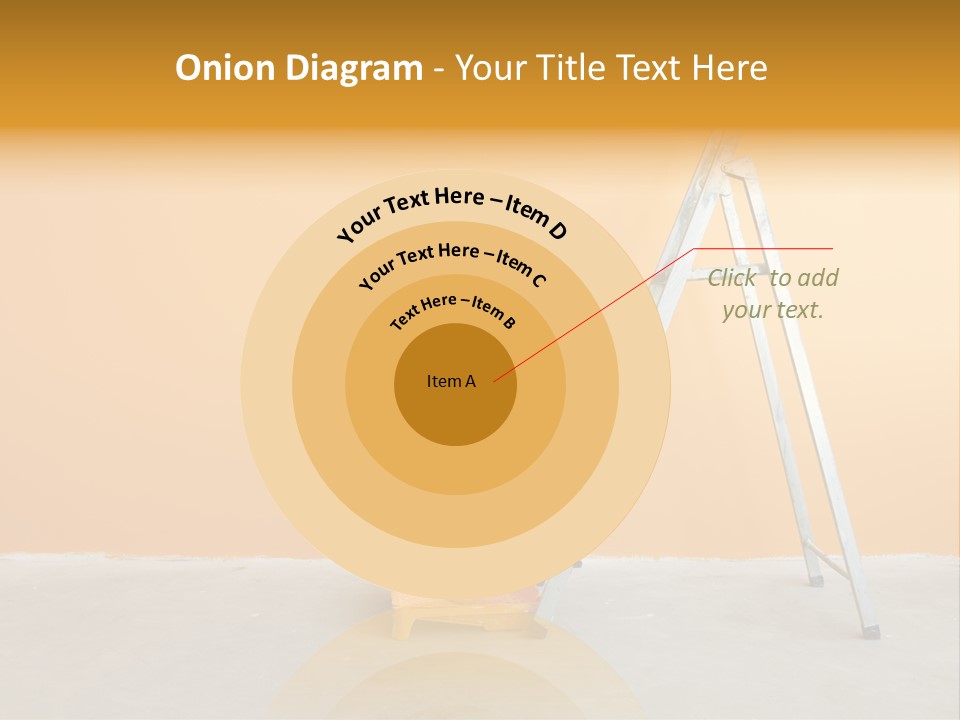 Art Bucket House PowerPoint Template