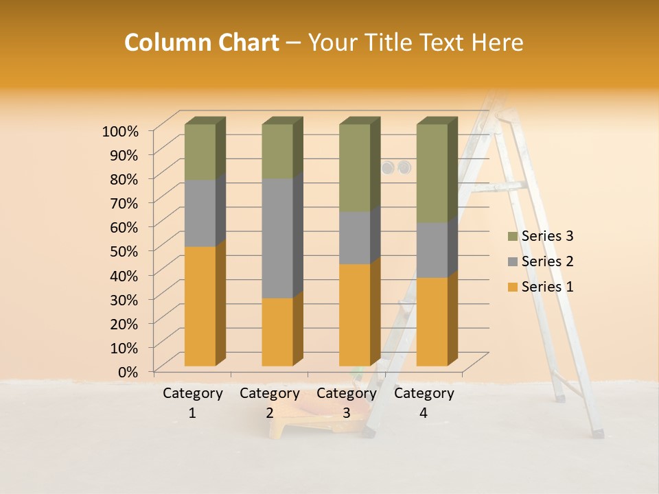 Art Bucket House PowerPoint Template